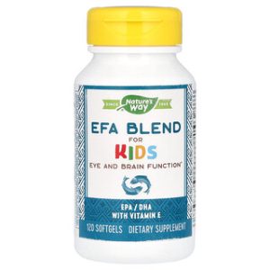 Natures Way EFA Blend לילדים - 120 כמוסות רכות