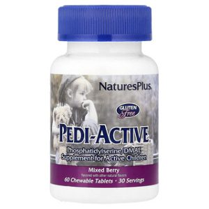 NaturesPlus Pedi-Active תוסף לילדים בטעם פירות יער