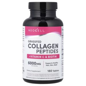 NeoCell Grassfed Collagen - 180 טבליות ויטמין C וביוטין