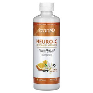 Neuro-C BrainMD - משקה בריאות בטעם וניל הדרים 473 מ"ל
