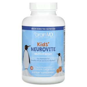 Neurovite Multivitamin Kids - תוסף לעיסה בטעם הדרים