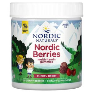 Nordic Berries - ויטמינים לילדים 3+ בטעם פירות יער