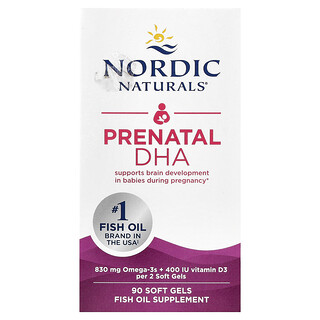 Nordic Naturals Prenatal DHA - 90 כמוסות ג'ל
