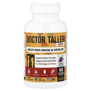 NuBest Doctor Taller לילדים- תוסף גדילה בטעם ענבים