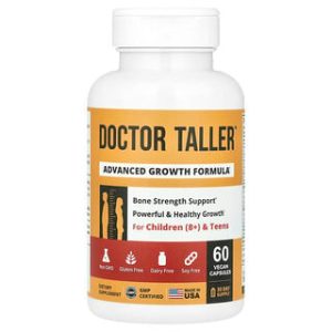 NuBest Doctor Taller- תוסף גדילה לילדים ונוער (8+)