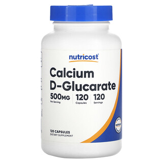 Nutricost Calcium D-Glucarate 500mg - 120 כמוסות