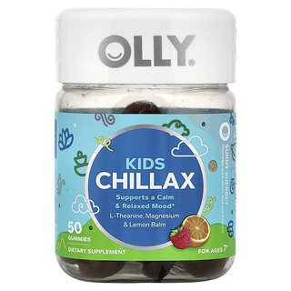 OLLY Kids Chillax - גומיות להרגעה בטעם סורבה - 7+