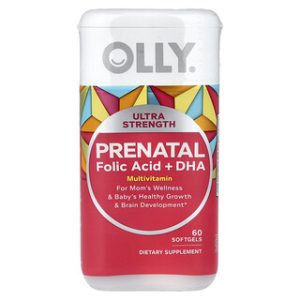 OLLY Prenatal - ויטמינים לנשים בהריון - 60 כמוסות