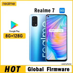 OPPO Realme 7 5G יד 2 - 8GB RAM 128GB - מצלמה איכותית