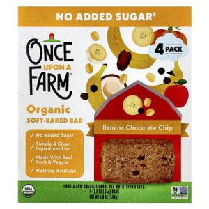 Once Upon A Farm - בר אורגני בננה צ'יפס שוקולד