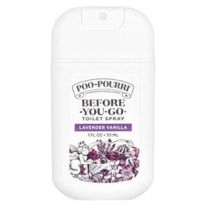Poo-Pourri תרסיס אסלה לבנדר וניל 30 מ"ל - לפני השימוש
