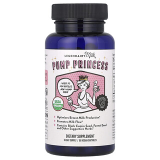 Pump Princess Legendairy Milk - כמוסות טבעוניות