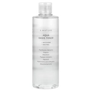 S.NATURE Aqua Oasis Toner 300ml - טונר לפנים מרגיע ומלחח