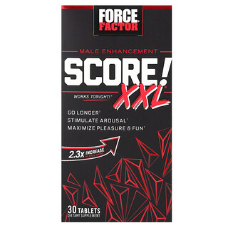 SCORE! XXL לשיפור גברי - 30 טבליות - Force Factor