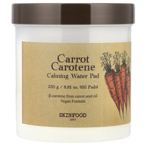SKINFOOD Carrot Carotene Water Pad - 60 יחידות