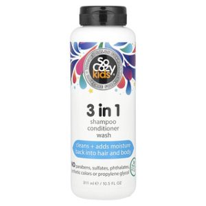 SoCozy שמפו 3 ב-1 לילדים - 311 מ"ל