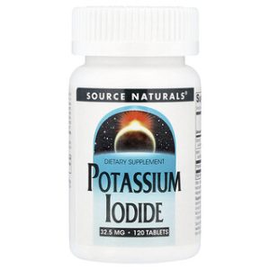 Source Naturals - יוד אשלגן - 120 טבליות - תוסף תזונה