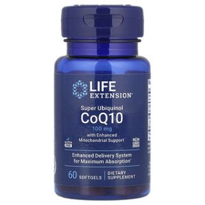 Super Ubiquinol CoQ10 100 מ"ג - תמיכה מיטוכונדריאלית