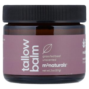 Tallow Balm Unscented 2oz - קרם לחות טבעי לעור M3