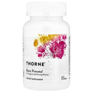 Thorne Basic Prenatal - ויטמינים לנשים בהריון - 90 כמוסות
