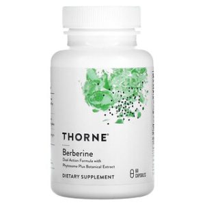 Thorne Berberine 60 Capsules - תוסף תזונה טבעי