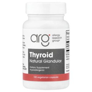 Thyroid Glandular 40 מ"ג - תומך בבלוטת התריס , 100 כמוסות