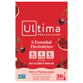 Ultima Replenisher - תערובת אלקטרוליטים דובדבן רימון