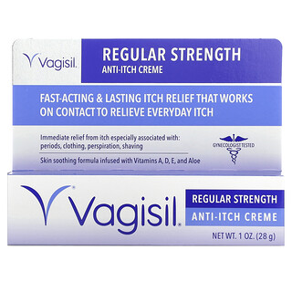 Vagisil - קרם נגד גירוד לעור רגיש - 28 גרם