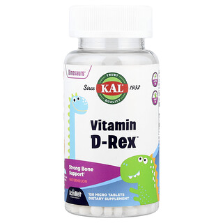 Vitamin D-Rex® KAL - ויטמין D בטעם אבטיח 120 טבליות