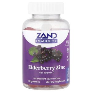 Zand Immunity גומי לעיסה סמבוק אבץ ויטמין C - 60 יח'