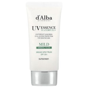 dAlba - קרם הגנה מינרלי SPF50 עדין , 50 מ"ל