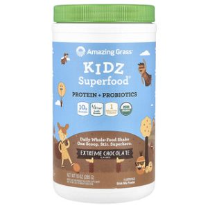אבקת Kidz Superfood שוקולד לילדים-Amazing Grass