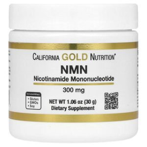 אבקת NMN טהורה - California Gold Nutrition , 30 גרם