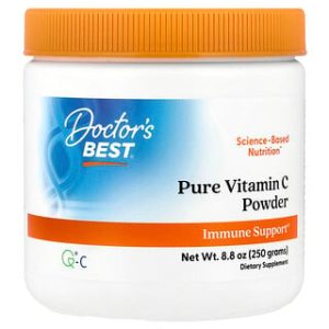 אבקת ויטמין C טהור Doctors Best - 250 גרם