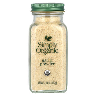 אבקת שום אורגנית Simply Organic - 103 גרם