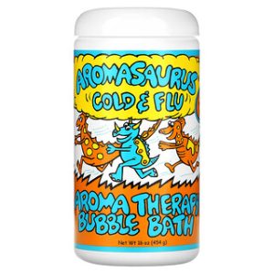 אמבט קצף לילדים - ארומה-סאורוס - צינון ושפעת