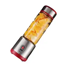 בלנדר חשמלי נייד - מיץ פירות ומשקאות 450 מ"ל