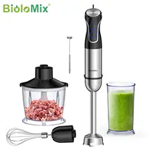 בלנדר מוט BioloMix 5 ב-1 - 1500W להכנת מזון