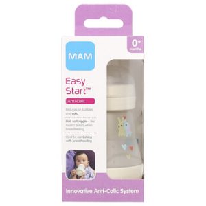בקבוק MAM Easy Start Anti Colic - יחידה בודדת, 0+