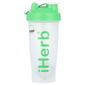 בקבוק שייק iHerb Blender 28oz ירוק - עם כדור ערבוב