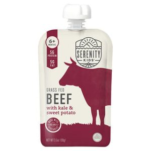 בשר בקר אורגני עם בטטה וקייל - Serenity Kids
