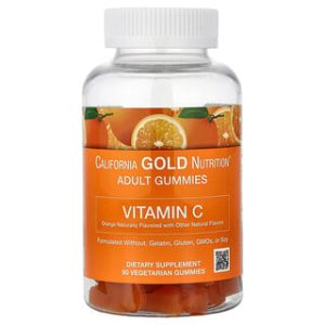 גומי ויטמין C ו-A , California Gold Nutrition , 90 יח'