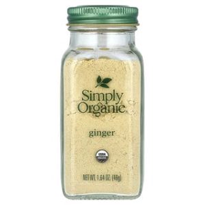 ג'ינג'ר אורגני Simply Organic - 46 גרם - תבלין בריא