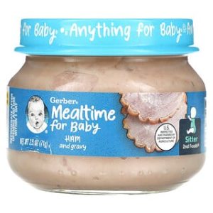 גרבר אוכל לתינוקות, המבורגר ורוטב 2nd Foods