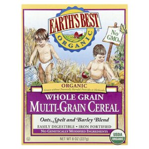 דייסת דגנים אורגנית Earths Best-לתינוקות , 8oz