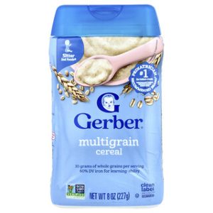 דייסת דגנים מולטיגריין Gerber 2nd Foods 8oz - בריאות