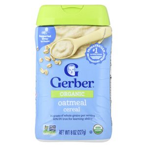 דייסת קוואקר אורגנית לתינוקות Gerber - 227 גרם