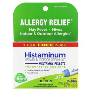 היסטמינום 30C - בויירון - 3 צינורות - גלולות הומיאופתיות