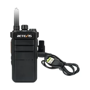 ווקי טוקי Retevis RB626 - טווח ארוך, USB-C, צבאי