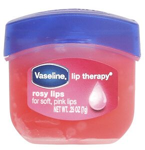 וזלין- Lip Therapy Rosy Lips - 7 גרם - שפתון לחות